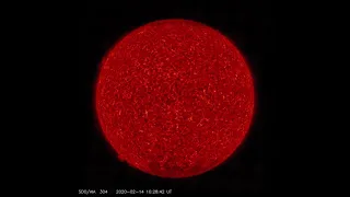 Sol  Sun | SDO - AIA 304 - 14/02/2020