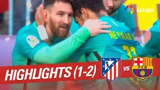 Highlights Atlético de Madrid vs FC Barcelona (1-2)