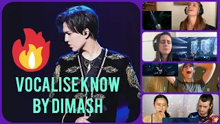 REACTIONS TO DIMASH-KNOW VOCALISE (ARNAU)