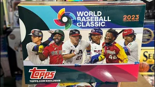 2023 Topps WBC 20 Box Pick Your Country Break! (Part 1 of 2 - 14 boxes)