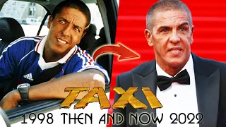 The cast of 1998 Taxi Then and Now in 2022 Samy Naceri