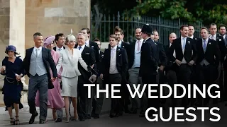 The Royal Wedding: Guests arrive for the ceremony