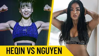 Explosive Women’s MMA Scrap 🔥 Lin Heqin vs. Bi Nguyen