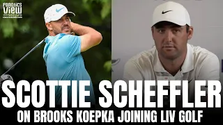 Scottie Scheffler Reacts to Brooks Koepka Leaving PGA Tour for LIV: "I'm Not Going to Judge Him"