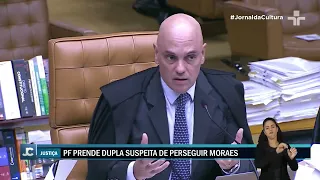 Dois irmãos acusados de ameaçar a família de Alexandre de Moraes são presos pela Polícia Federal