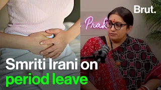 Smriti Irani on period leave