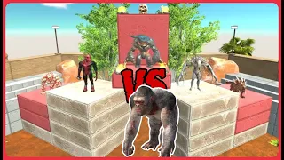 Angry King Kong Goro Rescue Little monkey From Alien - Animal Revolt Battle Simulator Game