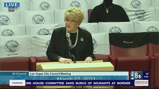 Mayor Carolyn Goodman statement at LV City Council Meeting