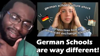 American REACTS to GERMAN HIGH SCHOOL CULTURE SHOCK (from an american exchange student)