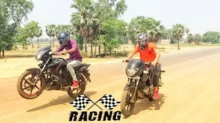 Pulsar 150  Vs Apache 160 Drag Race | Long Run