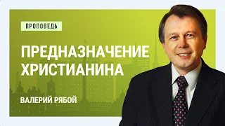 Предназначение христианина. Валерий Рябой | Проповеди