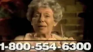 Lifecall "I've fallen and I can't get up" commercial - 1989