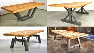 Modern Dining Tables | Metal Furniture Design | Wood and Metal Furniture Design