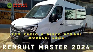 AVALIAÇÃO: RENAULT MASTER 2024 (L2H3) DO JEITO QUE VEM DA FÁBRICA! VEJA OS DETALHES