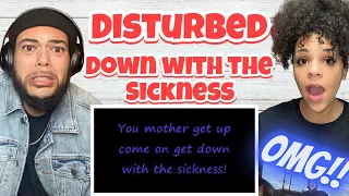 OH MY GOSHH!.. | FIRST TIME HEARING Disturbed  - Down With The Sickness REACTION