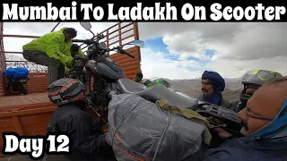 Bike Ko Truck Me Daalna Pada | Day 12 | Leh Ladakh Ride 2022 #touringlife #lehladakh