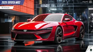 The New 2025 Toyota MR2 Revealed - The most affordable new mid-engine sports!
