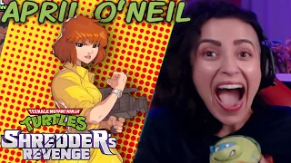 Reaction to Teenage Mutant Ninja Turtles: Shredder’s Revenge - Official April O'Neil | gamescom 2021
