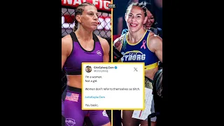 CYBORG RESPOND TO KAYLA HARRISON #combatsport #mma #ufc #criscyborg