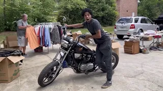 🏍️ Yard Sale Motorcycle Find PAID $400 V45 Magna