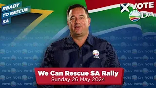 Join the We Can Rescue SA Rally