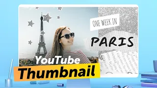 How to Make a Youtube Custom Thumbnail Tutorial - Quick and Easy | PicsArt Tutorial