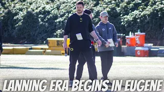 Dan Lanning Oregon Football Spring Practice No. 1