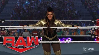 WWE 2K23 RAW - NIA JAX CHOOSES HER WRESTLEMANIA OPPONENT