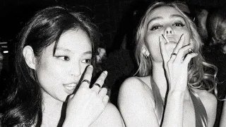 The weeknd,Jennie,Lily rose depp-One of the girls (sped up)