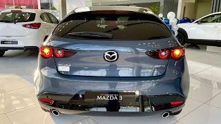 All-New MAZDA 3 (2024) - Black Color Interior and Exterior Details