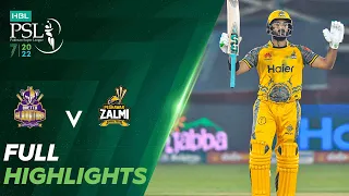 Full Highlights | Quetta Gladiators vs Peshawar Zalmi | Match 2 | HBL PSL 7 | ML2T