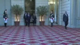 Bachelet and Hollande attend state dinner