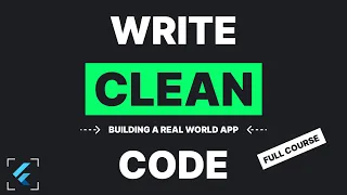 Flutter Clean Architecture - Learn By A Project | Full Beginner's Tutorial