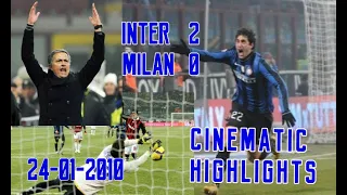 INTER - MILAN 2-0 (24.01.2010) - INTER 2009/2010 - Cinematic Highlights - #10YearsAgo #Triplete