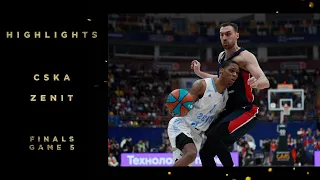 CSKA vs Zenit Highlights Final Series Game 5 | Season 2021-22