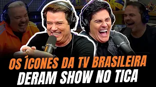 ESSE LADO DOS APRESENTADORES VOCÊ NÃO CONHECIA - Celso Portiolli e do César Filho no Ticaracaticast