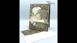 Stampin Up//Cottage Rose//Cottage Flowers//Abigail Rose DSP//2022-23 Annual Catalog//Birthday Card
