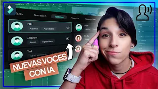 Como Convertir Texto a Voz con Inteligencia Artificial I Voz Realista para Videos - Filmora 13