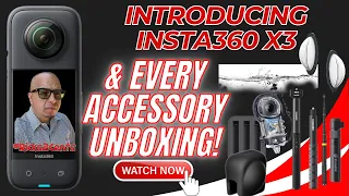 Insta360 X3 UnBoxing & Every Accessory! The Best 360 Action Pocket Camera! #ricks2cents