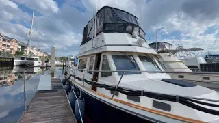 1990 36' Sabreline Fast Trawler