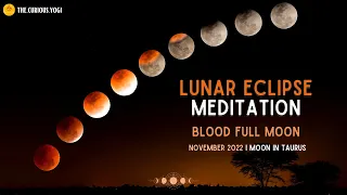 Full Moon Chakra Meditation November 2022 I Lunar Eclipse Meditation I Blood Moon I Moon in Taurus