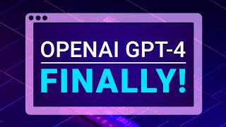 OpenAI GPT-4 - The Future Is Here!