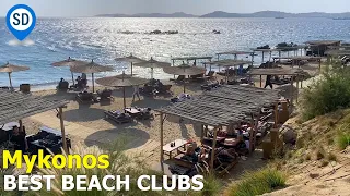 Mykonos Best Beach Clubs from Paradise to Paraga