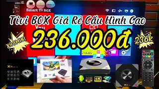 Boxing | Mở Hộp Giới Thiệu Và Kết Nối Đầu TV BOX 6K X99 MiNi 4G/64G Giá Rẻ #niềmvuitrongngày