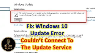💻🖥 Fix update windows 10 couldn't connect to the update service
