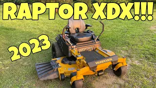 Why I bought the 2023 Hustler Raptor XDX 60" Zero Turn Lawn Mower