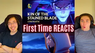 *Kin of the Stained Blade* First Time REACTION (League of Legends Cinematics)