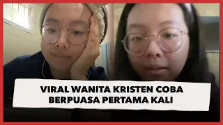 Viral Wanita Kristen Coba Berpuasa Pertama Kali, Jadi Lebih Bersyukur saat Santap Makanan