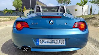 BMW Z4 E85 2.5i cold start (stock exhaust)