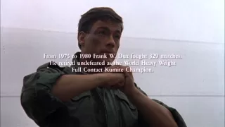 Van Damme aka Frank Dux | Bloodsport Ending Credit (1988) HD